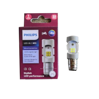 PHILIPS หลอดไฟหน้า มอเตอร์ไซค์ รุ่น LED M5 , T19