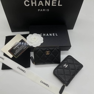 Chanel small zippy original งานดีสุด  หนังแท้ 💯 งานสวย งานดี แนะนำนะคะ