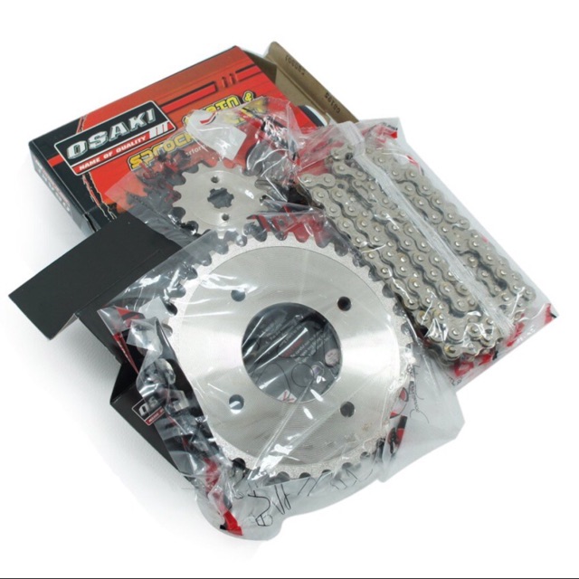 โซ่สเตอร์ สแตนเลส Wave125/110i/MSX/SuperCub ชุดโซ่สเตอร์ หน้า-หลัง