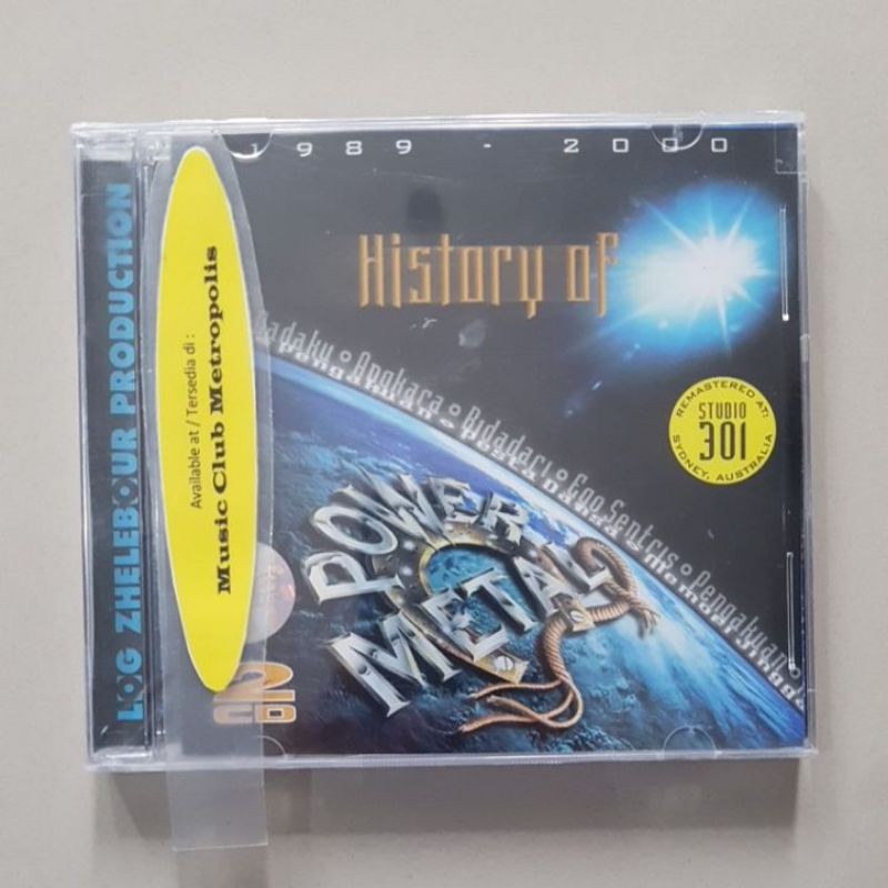 CD POWER METAL - HISTORY 1989-2000 (2CD)