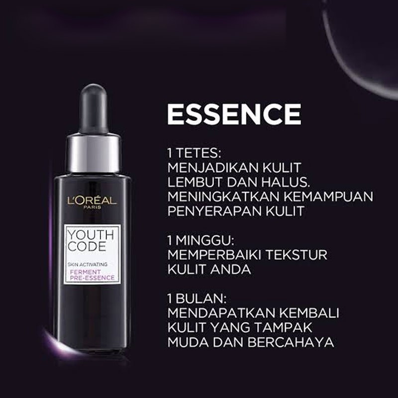 LOreal Paris Dermo Expertise Youth Code Pre Essence Facial Care [30 มล.]