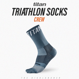 TITAN TRIATHLON ATHELETIC SOCKS | ถุงเท้าไตรกีฬา