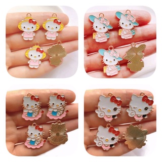 จี้ลายเมฆ คิตตี้ การ์ตูนน่ารัก 6บาท ส่งจากไทย