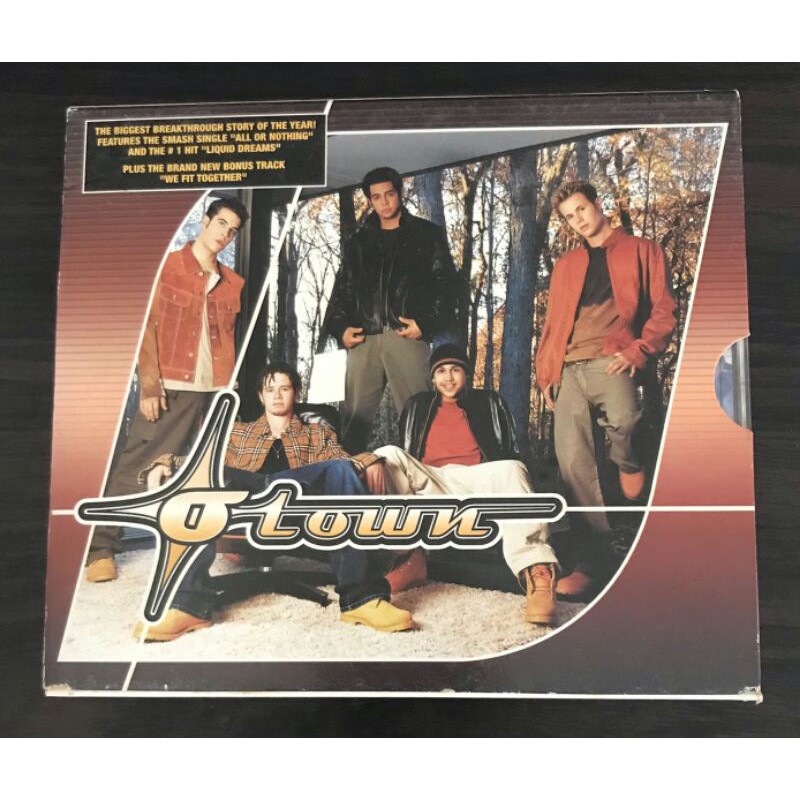 ซีดีเพลงของแท้ ลิขสิทธิ์ มือ 2 ฟังเอง สภาพดี...“O-Town” อัลบั้ม “O-Town”