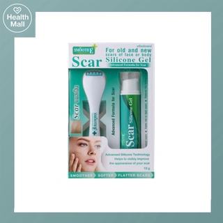 Smooth e scar silicone gel 10 g สมูทอี เจล ซิลิโคน ลดรอยแผลเป็น