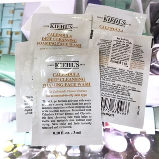 Kiehls Calendula Foaming Wash 3ml.