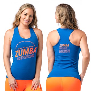 Zumba Wear : All Moves Welcome Instructor Racerback (เสื้อกล้ามออกกำลังกาย