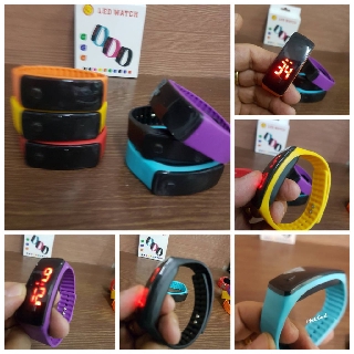 LDS LED Watch Colorful นาฬิกา สายซิลิโคน