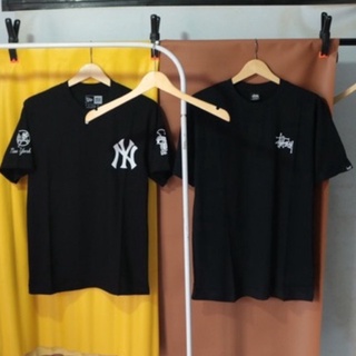 เสื้อยืด เสื้อยืดพรีเมี่ยม ลาย Ny STUSSY bnVm