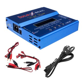 iMAX B6AC LiPo แบตเตอรี่ NiMH ที่สมดุลดิจิตอลเครื่องชาร์จสำหรับประสบการณ์ 450 Heli RC" "