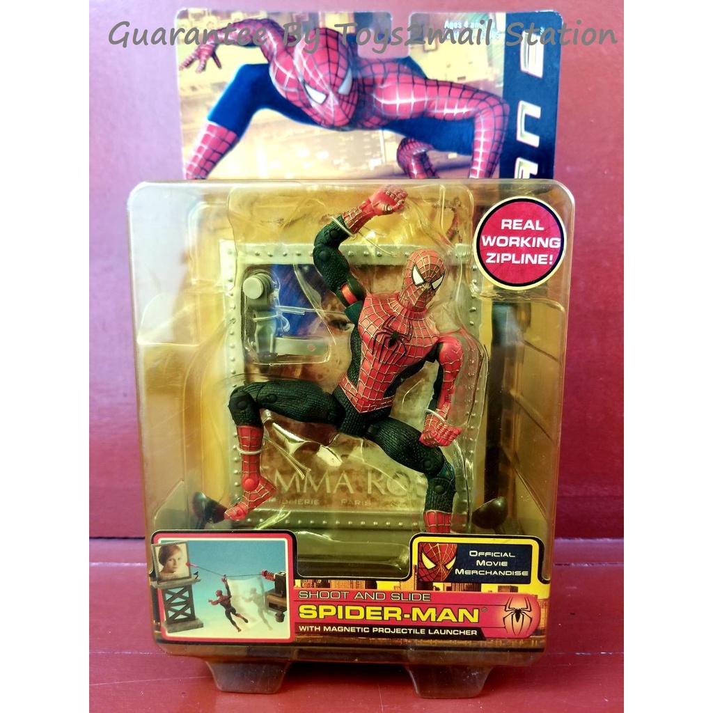 ULTRA RARE] TOY BIZ 2004 SPIDER-MAN 2 : SPIN & KICK SPIDER-MAN with SUBWAY  ACCESSORY สินค้าหายาก ปี 2004 ของใหม่ มือ 1 | Shopee Thailand