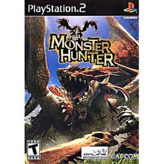 Ps2 เกมส์ Monster Hunter ( ภาษาอังกฤษ )