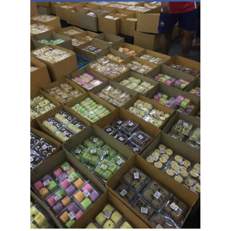 เบเกอรี่ ราคาถูก ขายส่งยกลัง 1ลังมี10แพ็ค ราคา215บาท