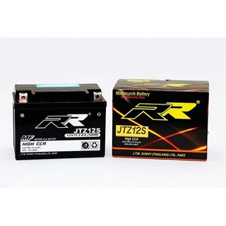 Battery แบตเตอรี่ RR มอเตอร์ไซด์ Bigbike YTZ12 JTZ12S แบตบิคไบค์ บิกไบค์