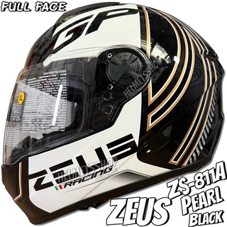 EUS ZS-811A PEARL BLACK [ เต็มใบ ] [ แว่นชั้นเดียว ] [ มีช่องเว้า ]