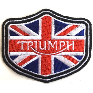 อาร์มรีดติดเสื้อผ้า ปักลาย TRIUMPHs