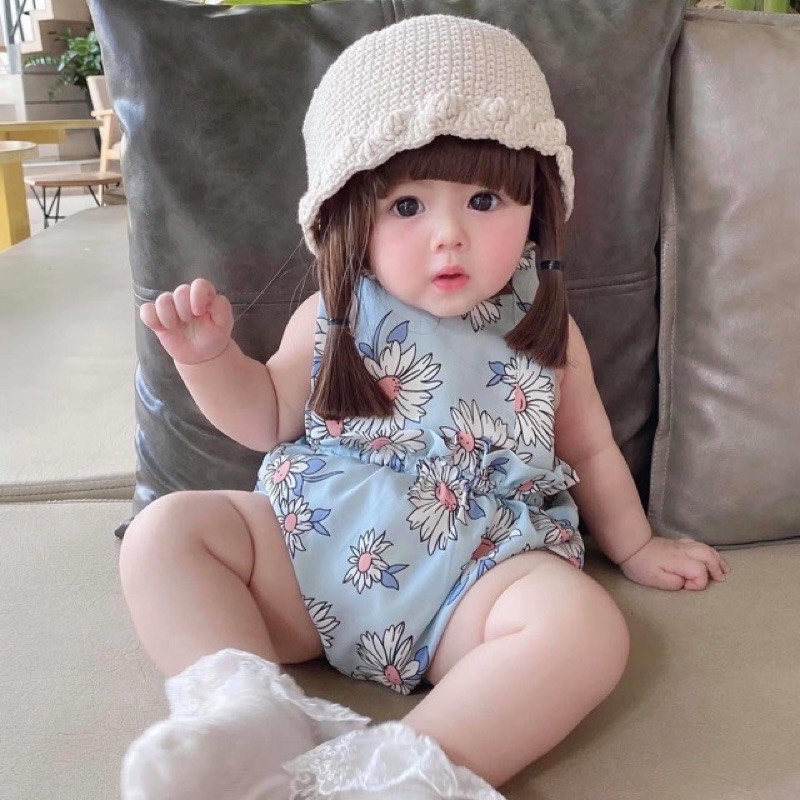 - หมวกบีนนี่วิกผมเด็ก