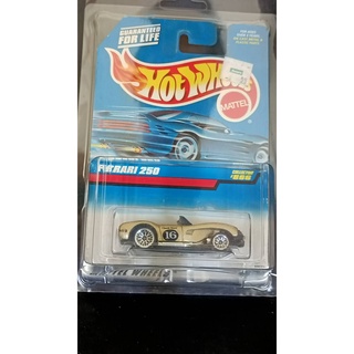 Hot wheels Ferrari 250 รถของสะสมเก่าเก็บตามระยะเวลา แพคมีลอยยับ ดูภาพก่อนกดซื้อ รถของเล่น ของแท้