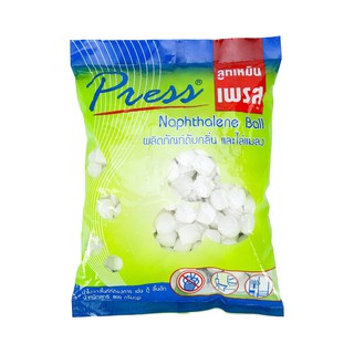 ลูกเหม็นไล่แมลงลูกเล็กถุง 800 กรัม เพรส Mothballs insect repellent small balls, bag 800 grams, Press