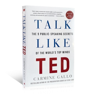 Talk Like TED Eloquence Training The 9 Public English reading book สุนทรพจน์การจัดการเศรษฐกิจ หนังสือภาษาอังกฤษ