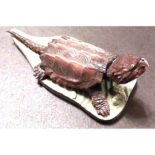 RARE Kaiyodo Red Data Alligator Snapping Turtle Figure