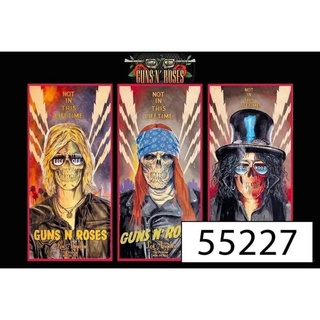 โปสเตอร์วงดนตรี วินเทจ Guns N’Roses