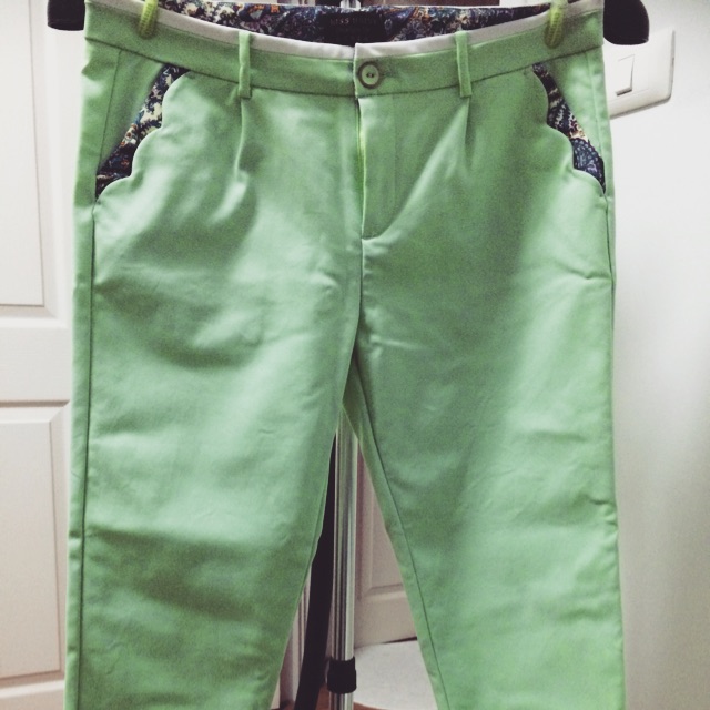 กางเกงสีเขียว mint Brand MISS DAISY Design By Korea
