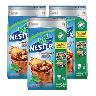 NESTEA 100% Instant Iced Tea เนสที ชาผงสำเร็จรูป (ถุง) 200g. x 3แพค