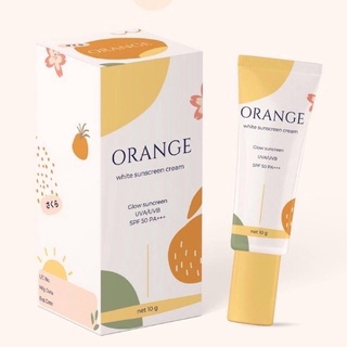 โฉมใหม่ กันแดดส้ม Orange White Sunscreen