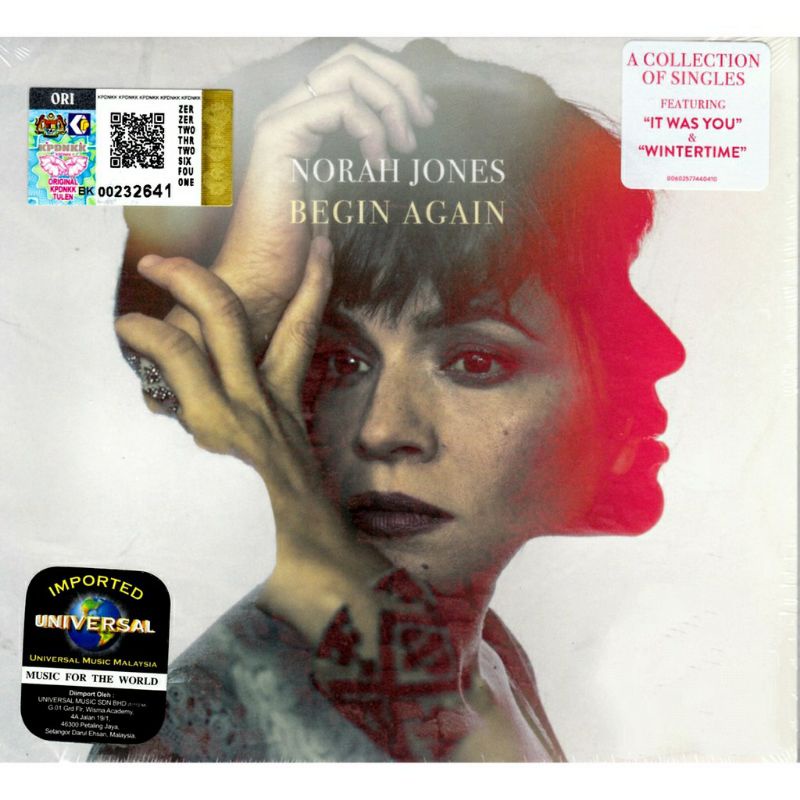 NORAH JONES - BEGIN AGAIN (นําเข้า) CD - 2019