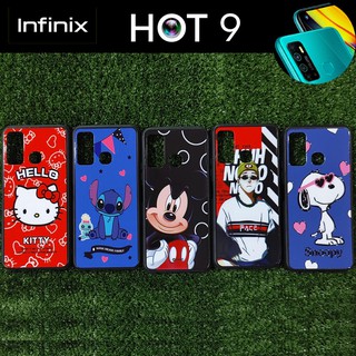 เคส ขอบยาง TPU 3D Pattern Case ลายน่ารัก ( คละลาย )  สำหรับ Infinix Hot 9