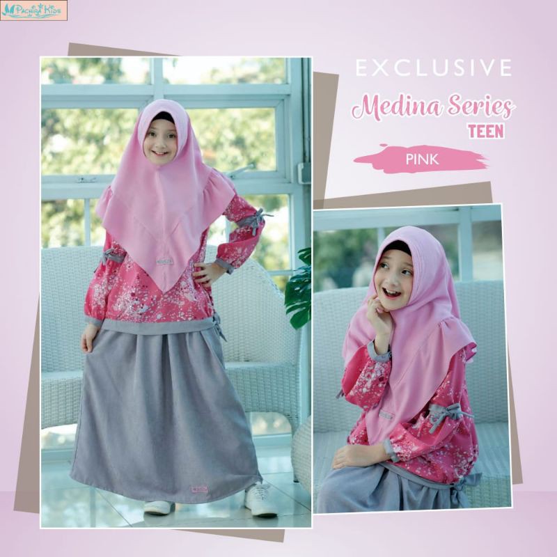 Ready gamis Medina series pachira kids