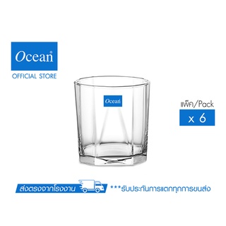 OCEAN แก้วน้ำ PYRAMID ROCK 330 ML. (Pack of 6)