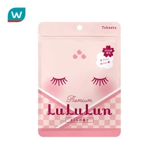Lululun ลูลูลุน เฟช มาส์ก ซากุระ พรีเมี่ยม 7 แผ่น