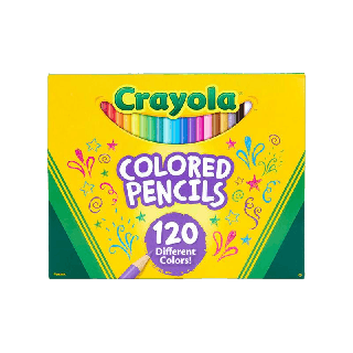 Crayola Pencils 120 Colored เครโยล่า สีไม้ไร้สารพิษ 120 สี