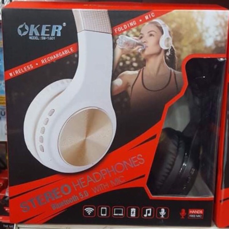 หูฟังบลูทูธ OKER รุ่น SM-889 BT