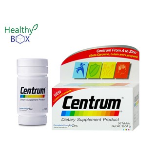 CENTRUM Lutein&amp;Lycopene 30s. วิตามินและเกลือแร่รวมถึง 22 ชนิด (V)