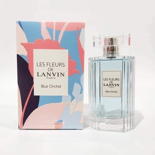 【ของแท้ 💯% 】⚡️ส่งฟรี 🚚 น้ำหอม Lanvin Les Fleurs de Lanvin Blue Orchid EDT 90 ml. *กล่องขาย*