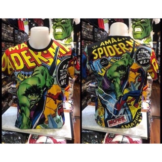 Marvel เสื้อลิขสิทธิ์แท้ 100% (ผ้าลื่น-สคูบ้า)