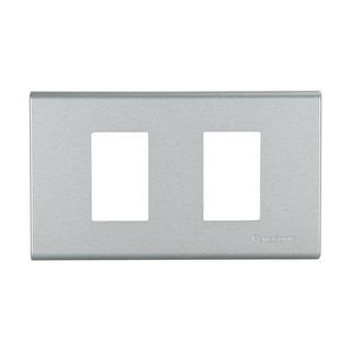 หน้ากาก หน้ากากสวิตซ์-ปลั๊ก ฝาครอบ สวิทซ์ 2 ช่อง PANASONIC WEG6802MH WALL PLATE PANASONIC WEG 6802 MH 2-GANG