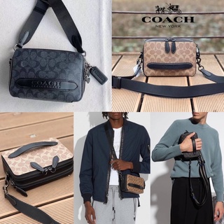 COACH CHARTER CROSS BODY IN SIANATURE CANVAS