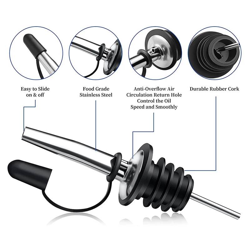 จุกรินเหล้า จุกรินน้ำ จุกรินไวท์ บาร์เทนเดอร์ (Bottle pourer 1 Pcs) ราคา ถูกที่สุด ดีลบีเคเค แกลเลอรีภาพที่ 5