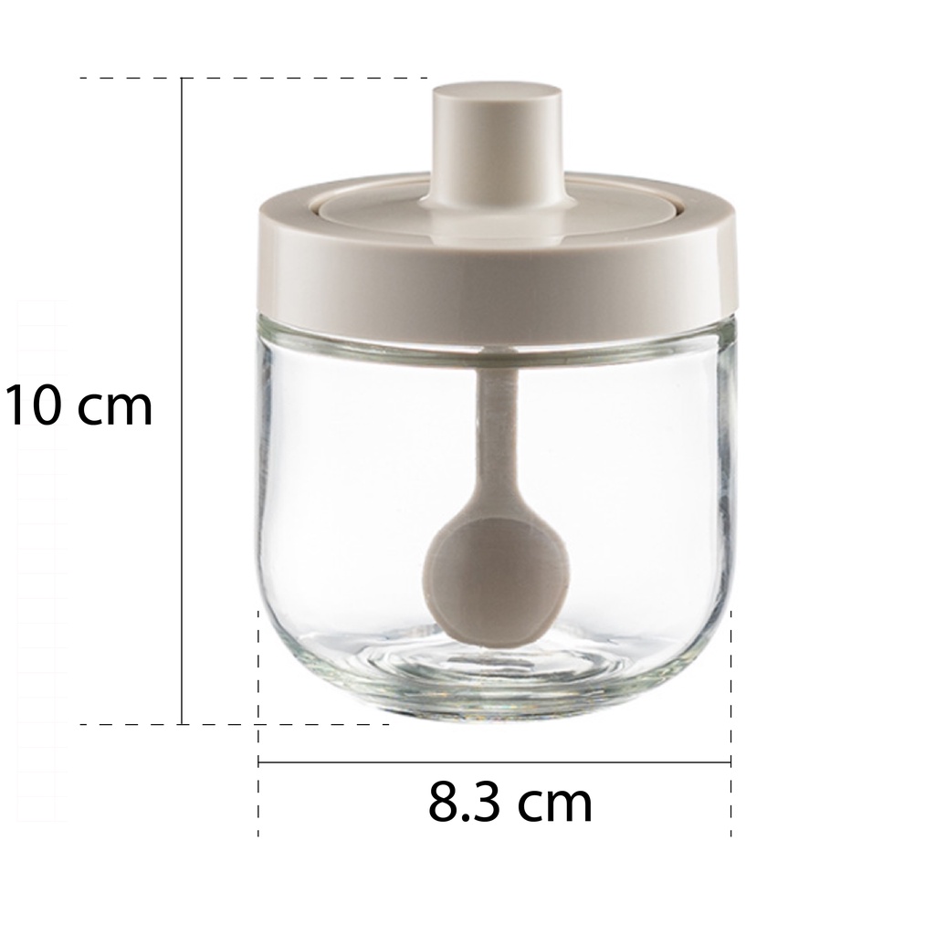 DTXmarket ขวดใส่เครื่องปรุง (M) ขวดใส่เครื่องปรุงอาหาร ของใช้ในครัว