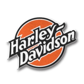 PATCH HARLEY-DAVIDSON 80s Tank Iron-On