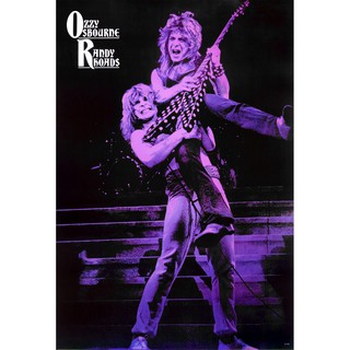 โปสเตอร์ รูป กราฟฟิก นักร้อง ดนตรี เฮฟวีเมทัล ออซซี Ozzy Osbourne (1967) POSTER 24"x35" Inch English Heavy Metal Rock V3