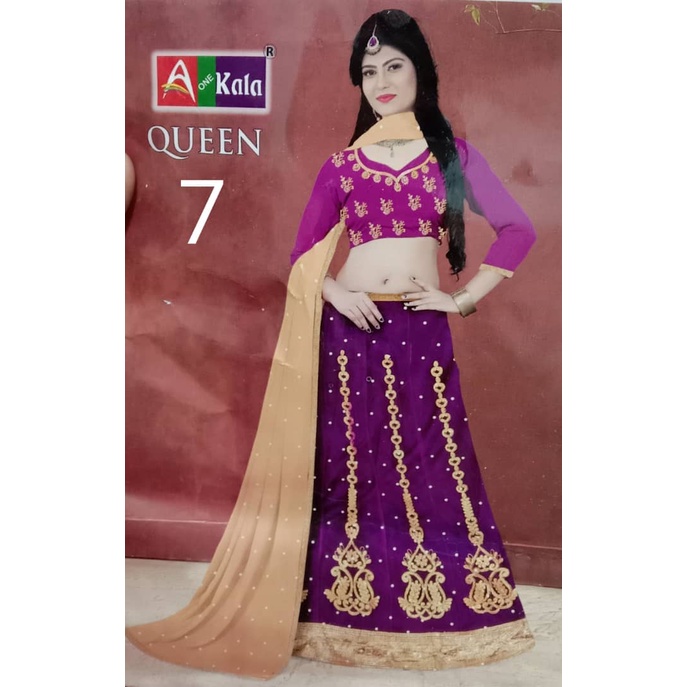 Lehengga / Semi Stitching / คอลเลกชัน Bollywood / เย็บครึ่ง / indian lehengga / kajol lehengga / ตาข