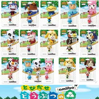 [BTF] ของแท้ ฟิกเกอร์ Nintendo Animal Crossing amiibo Mori Friends Club Sanrio Card Sister Shih Tzu Hui Bean Raccoon L1BI