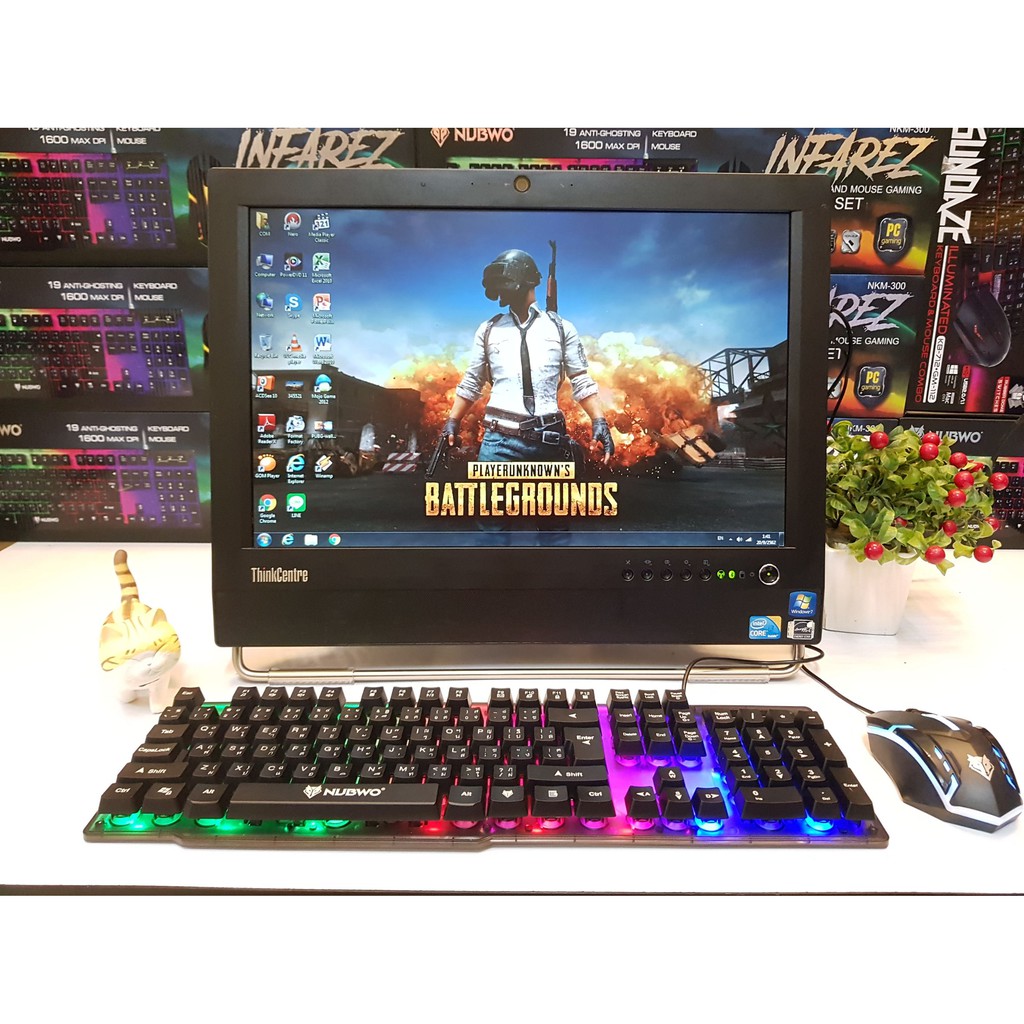 คอมพิวเตอร์ All in one AIO Lenovo core i5 gen3 ram4 #8