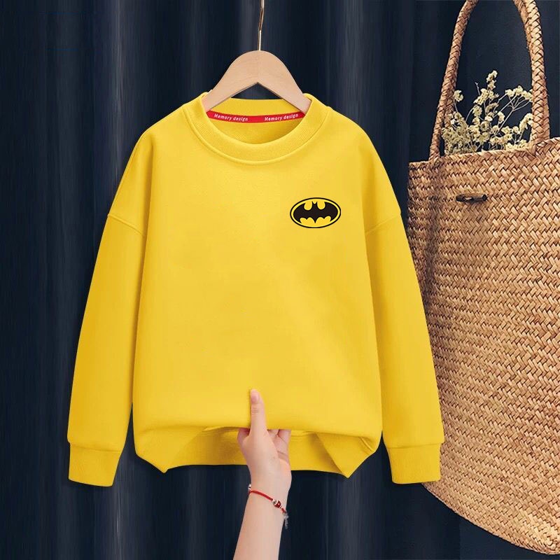 K-2226-O เสื้อกันหนาวเด็กสไตส์เกาหลี สกรีนลายการ์ตูนน่ารักใส่ได้ทั้งหญิงและชาย ผ้าโพลีเอสเตอร์ ใส่สบาย**ปลีก-ส่ง**