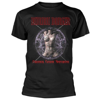 tshirtเสื้อยืดคอกลมฤดูร้อนขายดี เสื้อยืดลําลอง แขนสั้น พิมพ์ลาย Dimmu Borgir Puritanical S-3 OEijmd88GBbmoc79 สีดํา สไตล